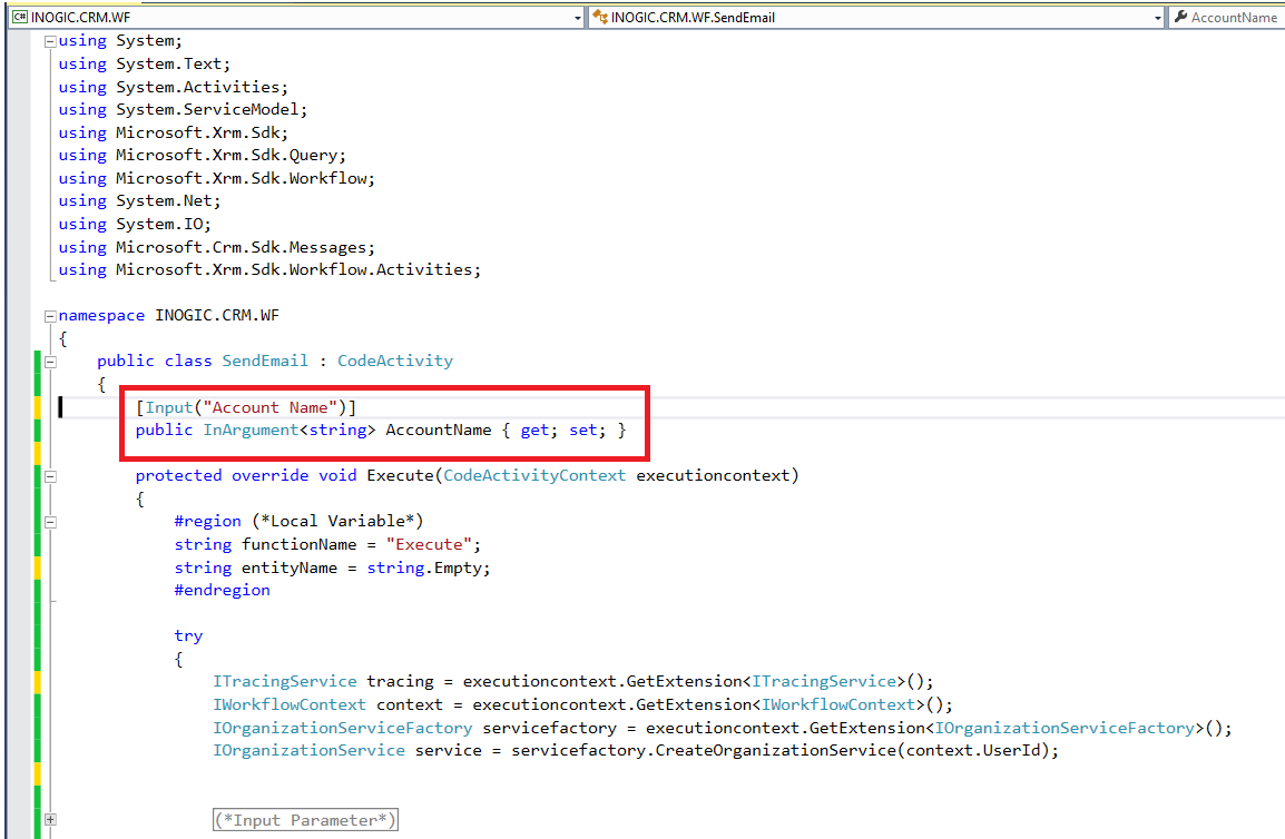 Update IO parameters of a custom assembly without unregistering it