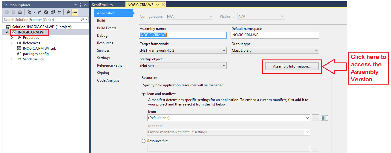 Update IO parameters of a custom assembly without unregistering it