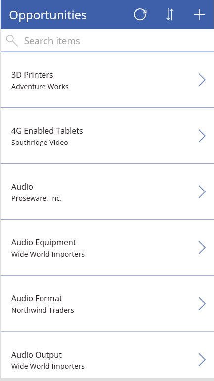 Working on Lookup Field of Dynamics 365 in PowerApps