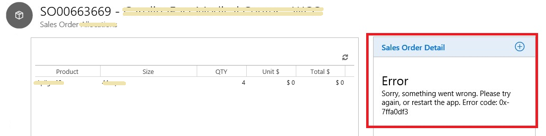 Fixed - Issue with Dynamics 365 sub grid to load on mobile client