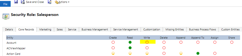 Sitemap Privileges feature in Dynamics 365