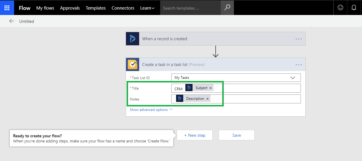 Synchronizing Dynamics 365 Tasks with Google Tasks