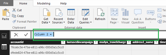 Working on Lookup field of Dynamics 365 in Power BI