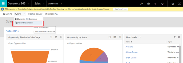 Make Power BI report using data from Azure SQL server and view in Dynamic 365