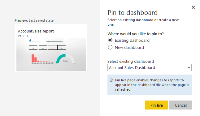 Different ways of Publishing Power BI reports in Dynamics 365 CRM