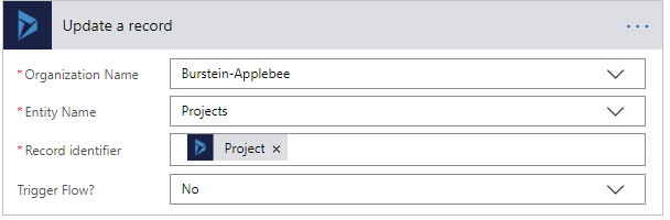 Microsoft Flow - Perform action on update of specific field in Dynamics 365 Customer Engagement