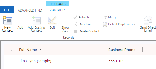 Under and Not Under Clauses in Dynamics 365 CRM