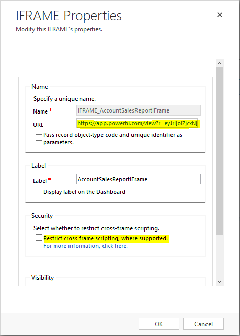 Different ways of Publishing Power BI reports in Dynamics 365 CRM