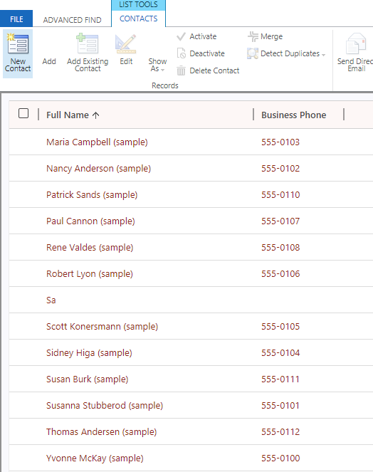 Under and Not Under Clauses in Dynamics 365 CRM