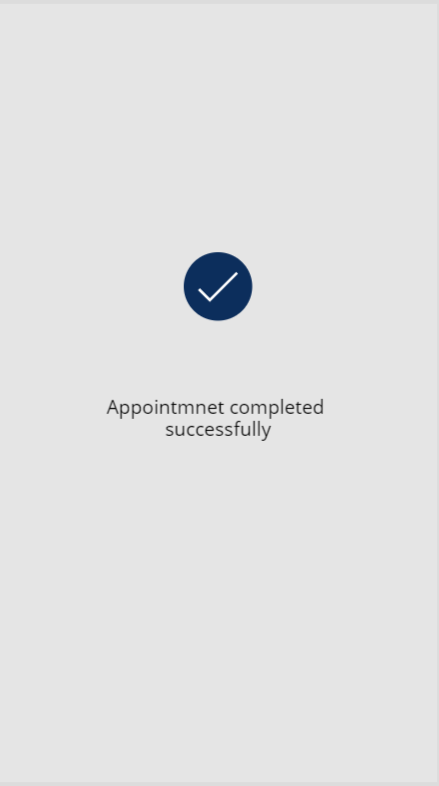 New Screen with Confirmation Text in Canvas PowerApp