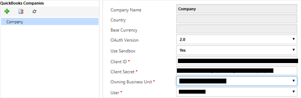 Connect and configure QuickBooks