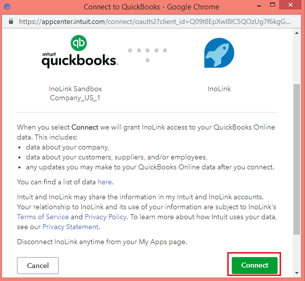 Connect and configure QuickBooks