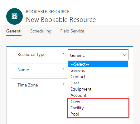 Scheduling Multiple Resource for a Work Order using Crew in Dynamics 365