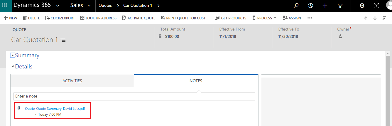 Export Dynamics 365 CRM Word Templates