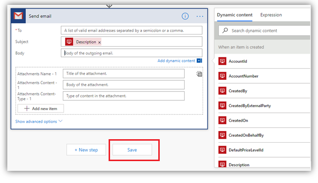 Microsoft Flow with Dynamics 365 CRM On-premise