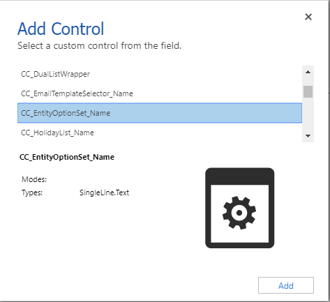 Easily Show List of Entities as an Option Set on UCI Dynamics 365