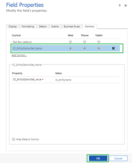 Easily Show List of Entities as an Option Set on UCI Dynamics 365