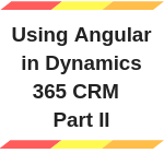 Angular in Dynamics 365