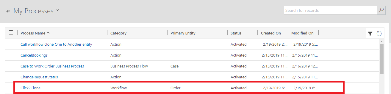 Creating Click2Clone Workflow