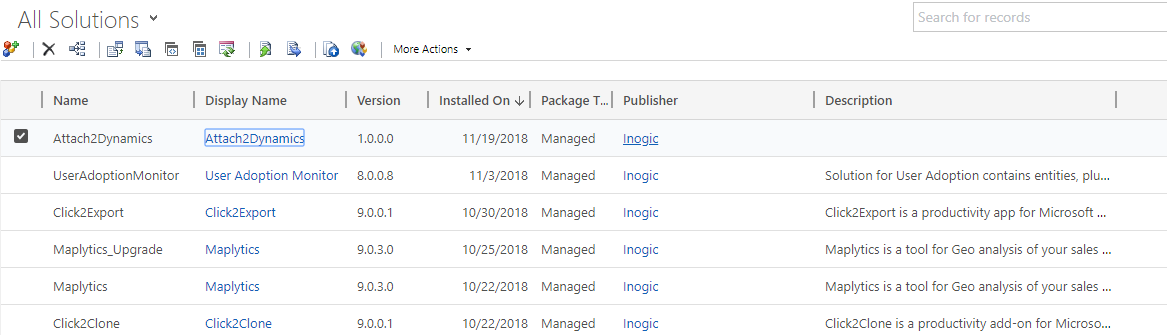 Configuring Attach2Dynamics