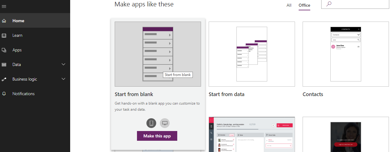 PowerApps