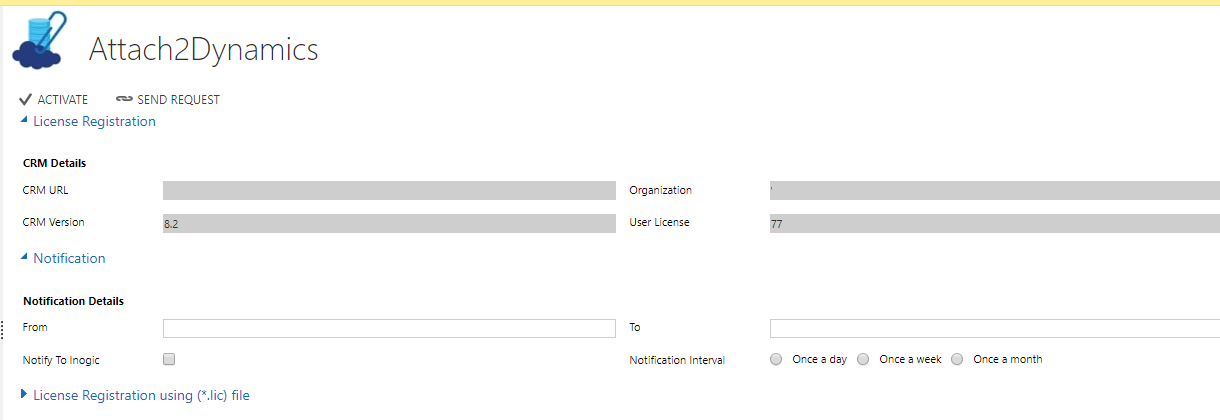 Configuring Attach2Dynamics