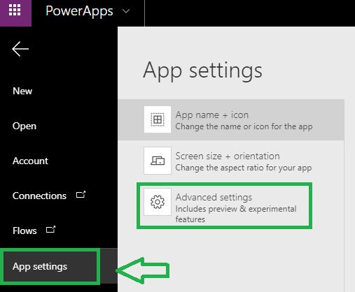 Dynamics 365 in PowerApps