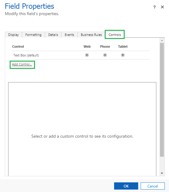 Mobile Control in Microsoft Dynamics 365 v9.0