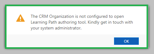 Configuring Learning Path feature in Dynamics 365 CRM