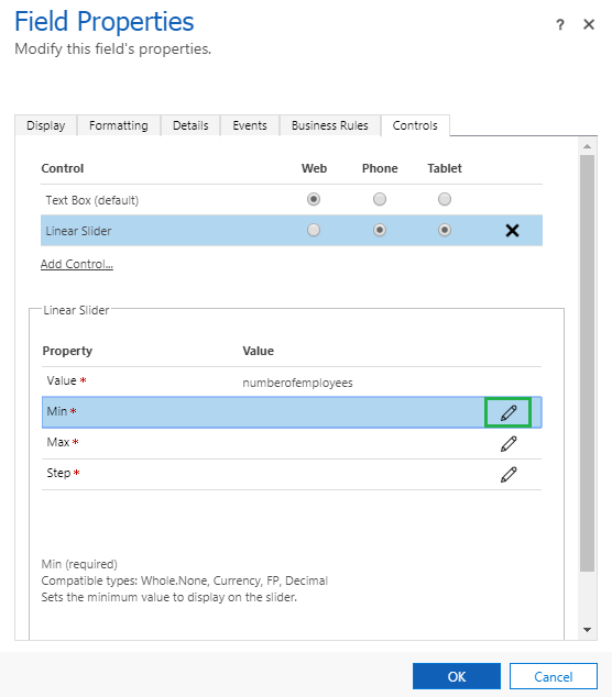 Mobile Control in Microsoft Dynamics 365 v9.0