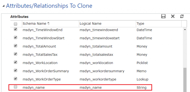 Clone Dynamics 365 Work Order along with related records using Click2Clone