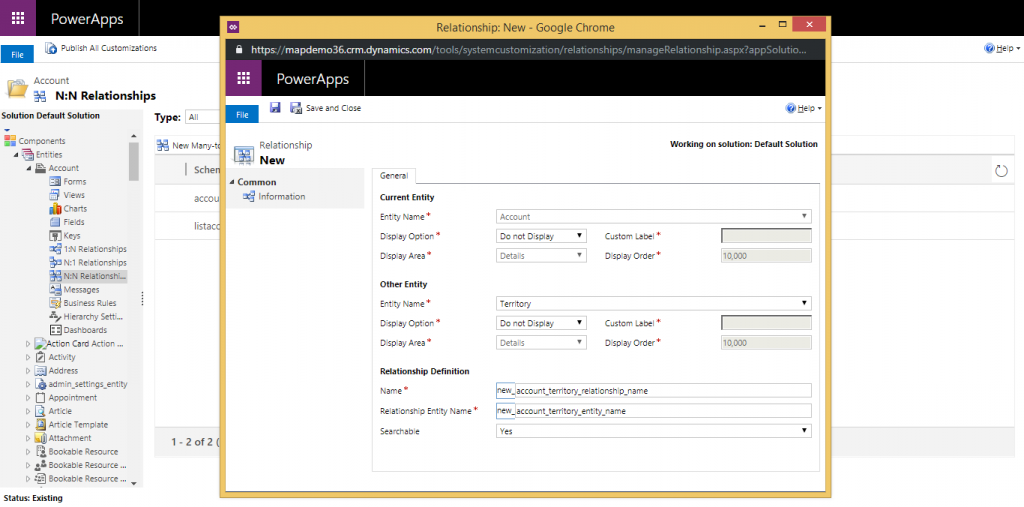 Web API in Dynamics 365