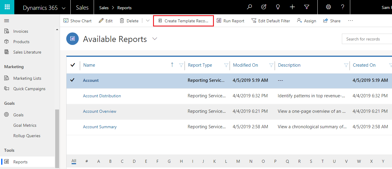 Configuring Click2Export CRM Report Templates