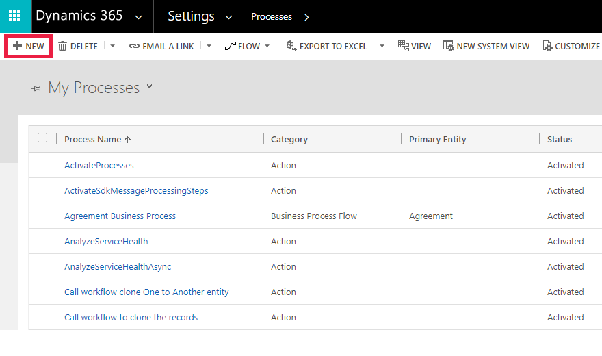 Use Click2Export Workflow to Export Dynamics CRM Word Templates