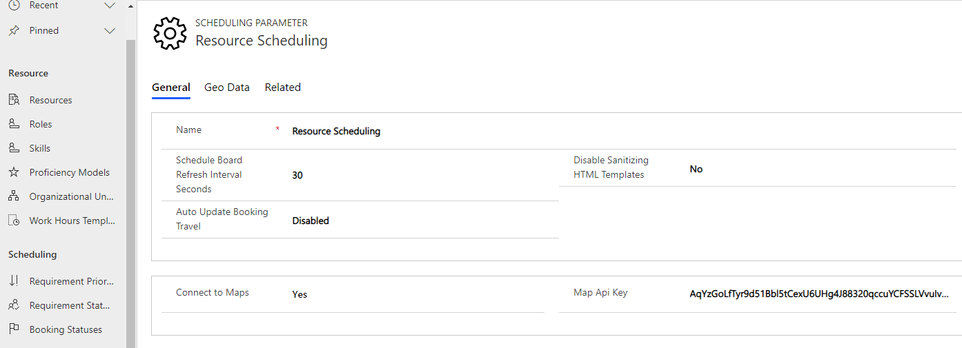 So, as shown in the above screenshot travel time will be added to the related booking on the schedule board. Now, if user wants to disable the auto update of travel time, then set Auto Update Booking Travel as Disabled.