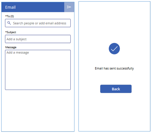 power apps email