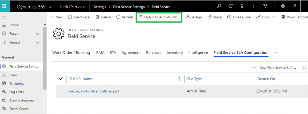 How to Enable Auto Numbering for Field Service Entities in Dynamics 365 ...
