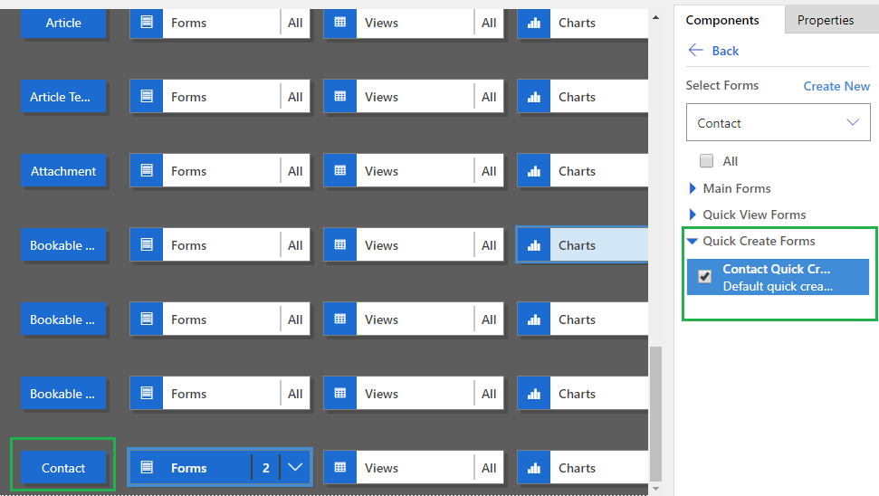 How to get the Quick Create button working on UCI in Dynamics 365 CRM