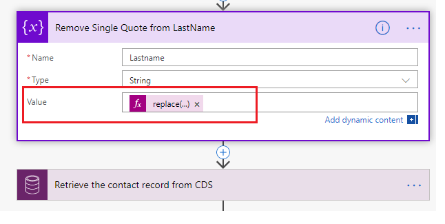 Replace Single Quote from attribute in Microsoft Flow