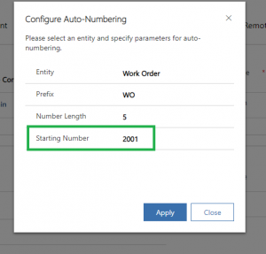 How to Enable Auto Numbering for Field Service Entities in Dynamics 365 ...