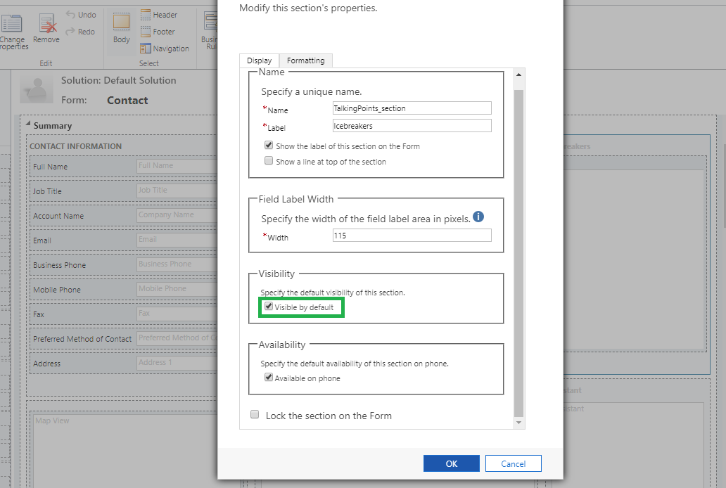 Connection Insights feature