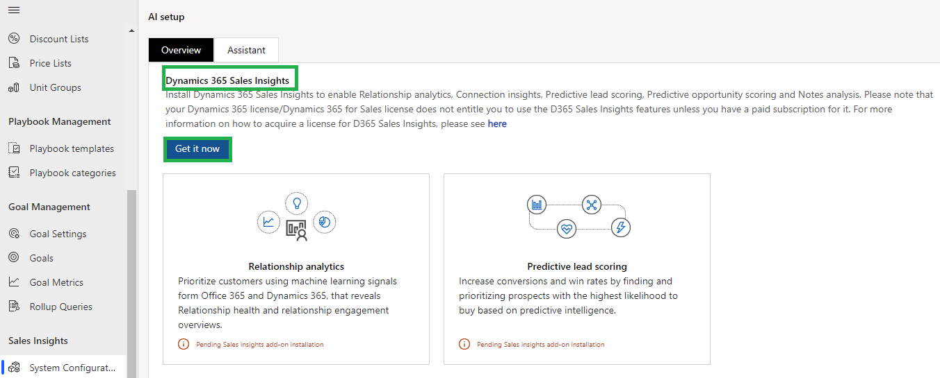 Connection Insights feature