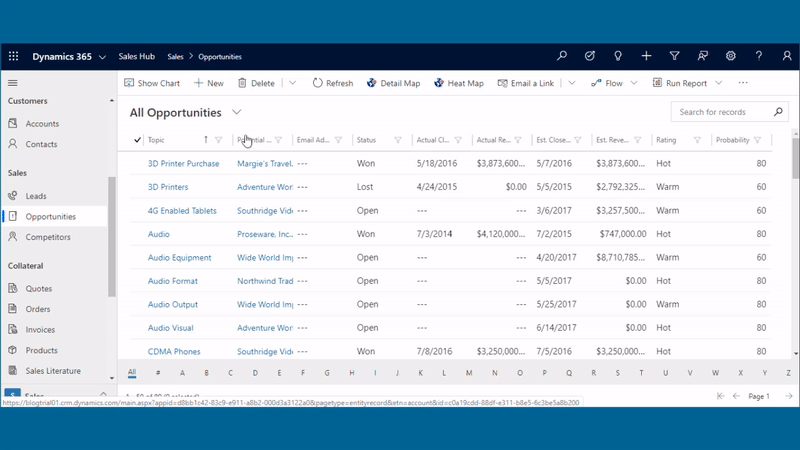 Error Notification Navigation in Unified Interface