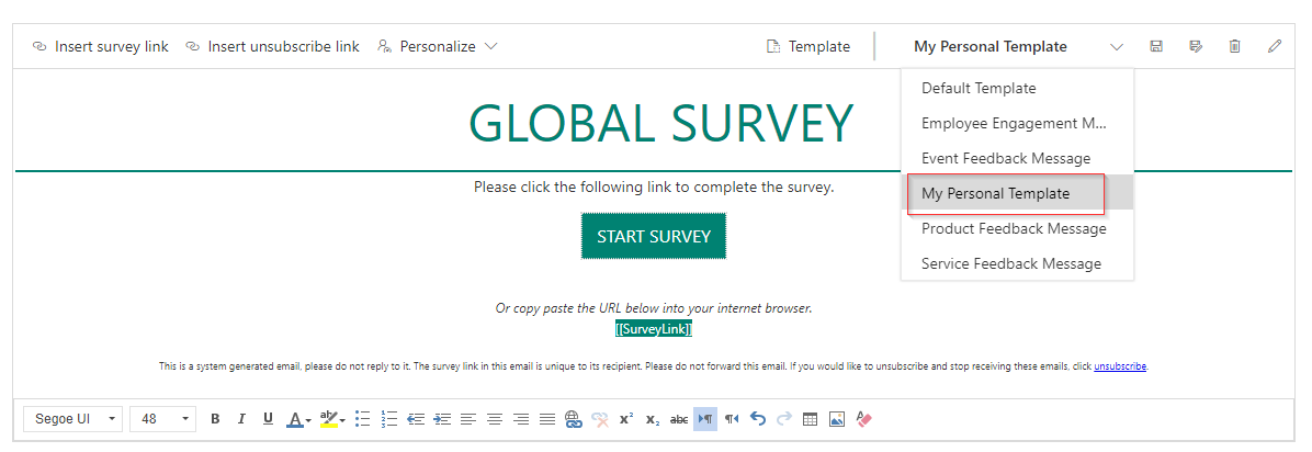 How to Send Survey and Get Response in CRM using MS Forms