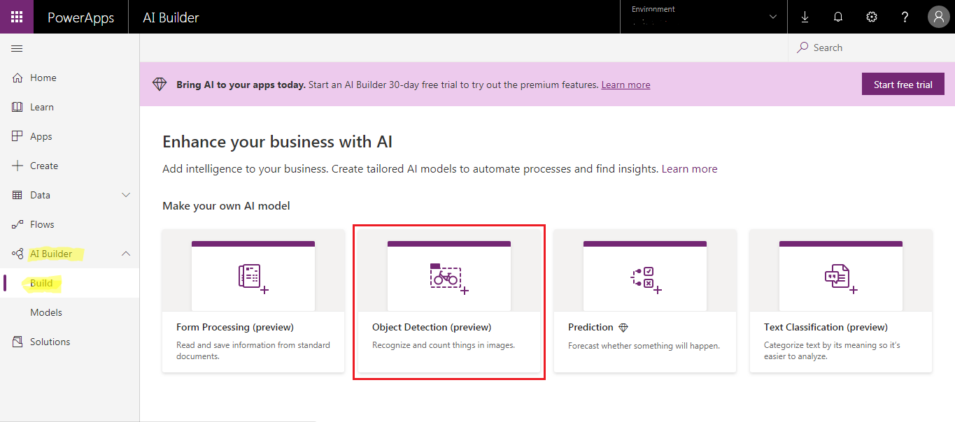 How to Build AI Object Detector using Power Platform