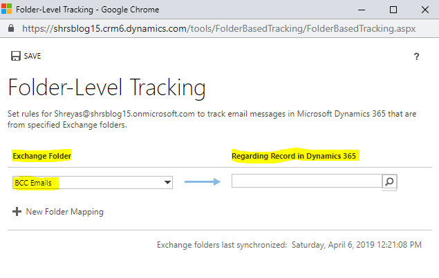 How to Track the BCC emails in Dynamics 365 CRM