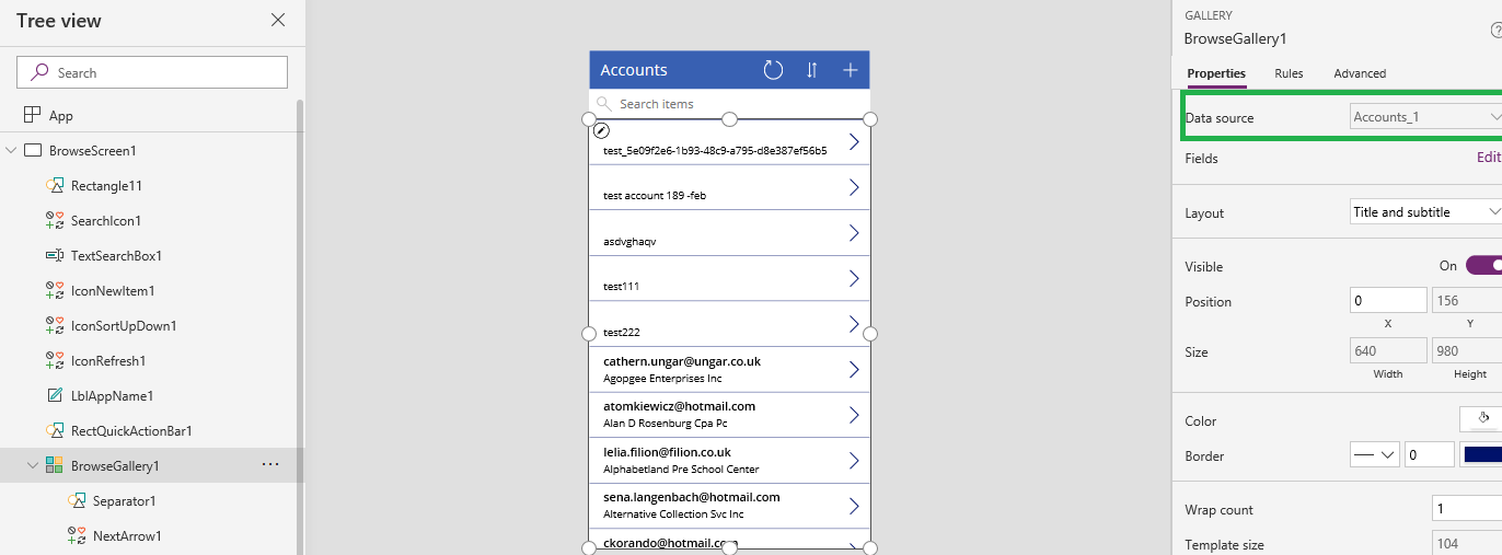 How to Add Hyperlink to Data Table Column in PowerApps