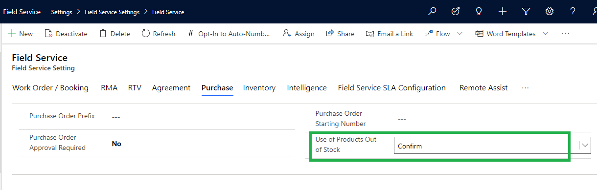 Work Order Product in Dynamics 365 CRM