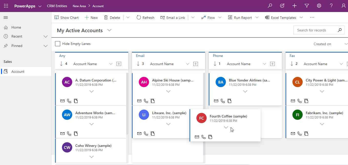 Kanban Board for Dynamics 365 CRM and PowerApps