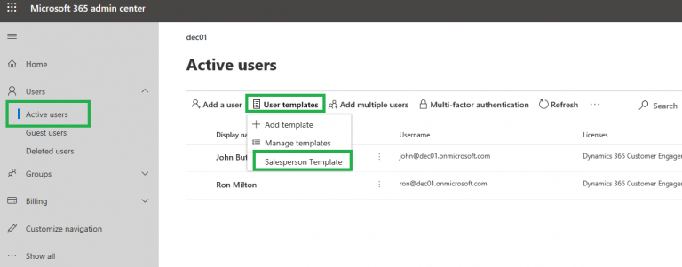 How to add users in Office 365 using ‘User Template’ - Microsoft ...